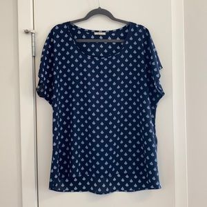 Pleione L short sleeved blouse